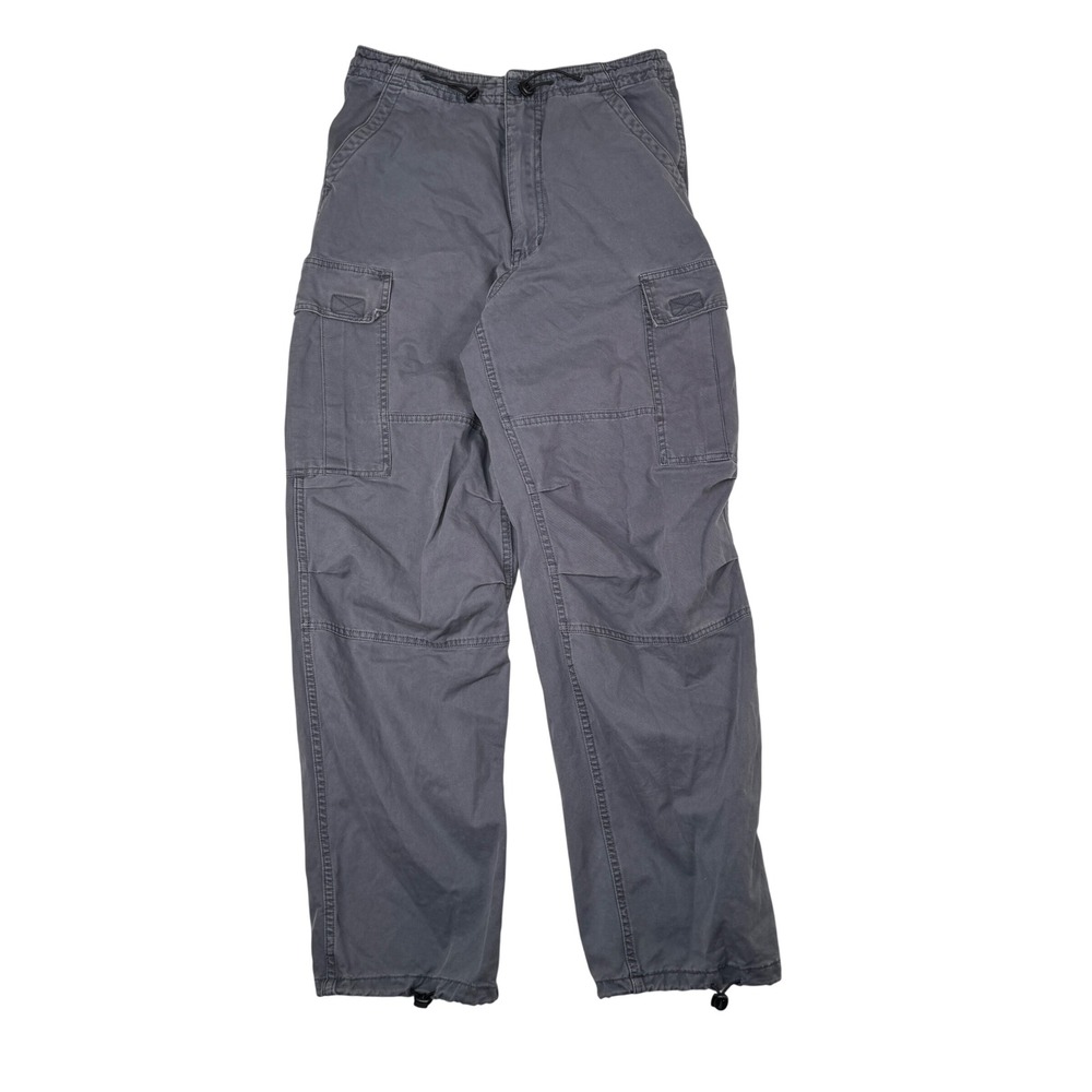 Brandy Melville Cargo Pants One‎ Size Grey Y2K Gorpcore Utility Womens